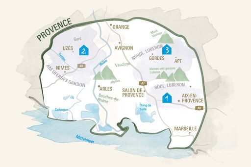 Karte-Provence-Rundreise-indiviual