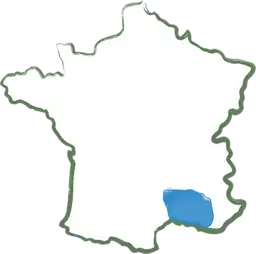 Karte-Provence